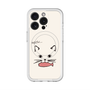 スリムプロテクションプレミアムケース with MagSafe［ 食いしん坊なねこ - White ］