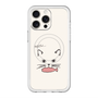 スリムプロテクションプレミアムケース with MagSafe［ 食いしん坊なねこ - White ］