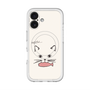 スリムプロテクションプレミアムケース with MagSafe［ 食いしん坊なねこ - White ］
