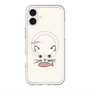 スリムプロテクションプレミアムケース with MagSafe［ 食いしん坊なねこ - White ］