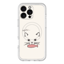 スリムプロテクションプレミアムケース with MagSafe［ 食いしん坊なねこ - White ］