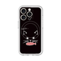 スリムプロテクションプレミアムケース with MagSafe［ 食いしん坊なねこ - Black ］