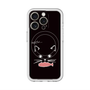スリムプロテクションプレミアムケース with MagSafe［ 食いしん坊なねこ - Black ］