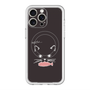 スリムプロテクションプレミアムケース with MagSafe［ 食いしん坊なねこ - Black ］