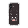スリムプロテクションプレミアムケース with MagSafe［ 食いしん坊なねこ - Black ］
