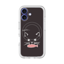 スリムプロテクションプレミアムケース with MagSafe［ 食いしん坊なねこ - Black ］