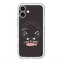 スリムプロテクションプレミアムケース with MagSafe［ 食いしん坊なねこ - Black ］