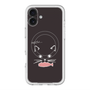 スリムプロテクションプレミアムケース with MagSafe［ 食いしん坊なねこ - Black ］