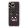 スリムプロテクションプレミアムケース with MagSafe［ 食いしん坊なねこ - Black ］