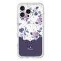 スリムプロテクションプレミアムケース with MagSafe［ ツインドットフラワー - Navy ］