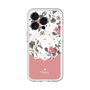 スリムプロテクションプレミアムケース with MagSafe［ ツインドットフラワー - Pink ］