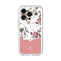 スリムプロテクションプレミアムケース with MagSafe［ ツインドットフラワー - Pink ］
