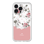 スリムプロテクションプレミアムケース with MagSafe［ ツインドットフラワー - Pink ］