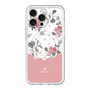 スリムプロテクションプレミアムケース with MagSafe［ ツインドットフラワー - Pink ］