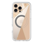 スリムプロテクションプレミアムケース with MagSafe［ マーブルトライアングルパレット - Beige ］