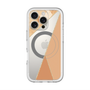 スリムプロテクションプレミアムケース with MagSafe［ マーブルトライアングルパレット - Orange ］