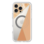 スリムプロテクションプレミアムケース with MagSafe［ マーブルトライアングルパレット - Orange ］