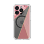 スリムプロテクションプレミアムケース with MagSafe［ マーブルトライアングルパレット - Pink ］