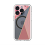 スリムプロテクションプレミアムケース with MagSafe［ マーブルトライアングルパレット - Pink ］
