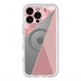 スリムプロテクションプレミアムケース with MagSafe［ マーブルトライアングルパレット - Pink ］