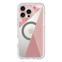 スリムプロテクションプレミアムケース with MagSafe［ マーブルトライアングルパレット - Pink ］