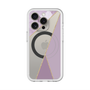 スリムプロテクションプレミアムケース with MagSafe［ マーブルトライアングルパレット - Purple ］