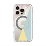 スリムプロテクションプレミアムケース with MagSafe［ マーブルトライアングルパレット - Mix ］