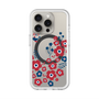 スリムプロテクションプレミアムケース with MagSafe［ 北欧フラワーバード ］