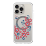 スリムプロテクションプレミアムケース with MagSafe［ 北欧フラワーバード ］