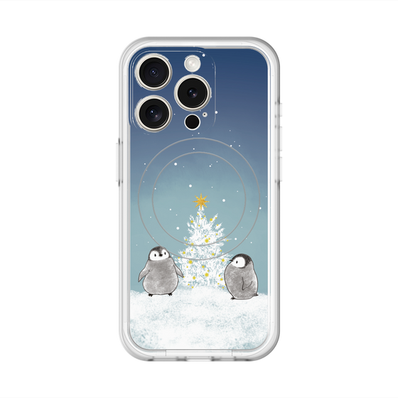 スリムプロテクションプレミアムケース with MagSafe［ 静かなペンギンの夜 ］