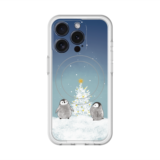 スリムプロテクションプレミアムケース with MagSafe［ 静かなペンギンの夜 ］