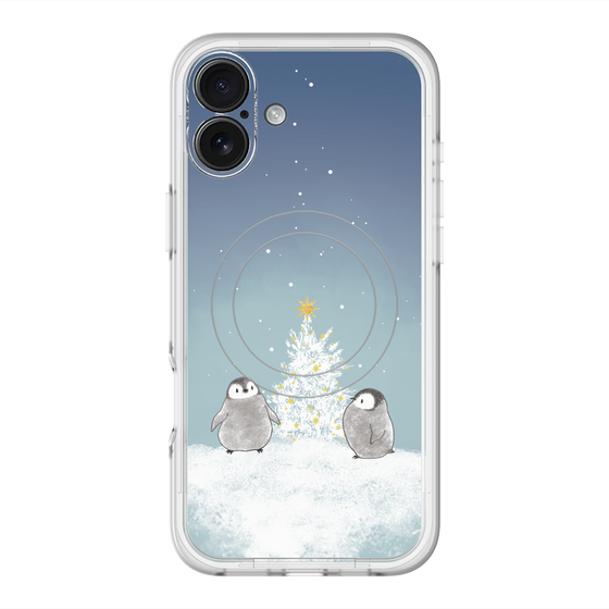 スリムプロテクションプレミアムケース with MagSafe［ 静かなペンギンの夜 ］