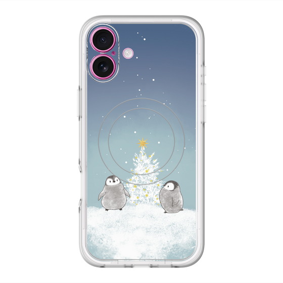 スリムプロテクションプレミアムケース with MagSafe［ 静かなペンギンの夜 ］