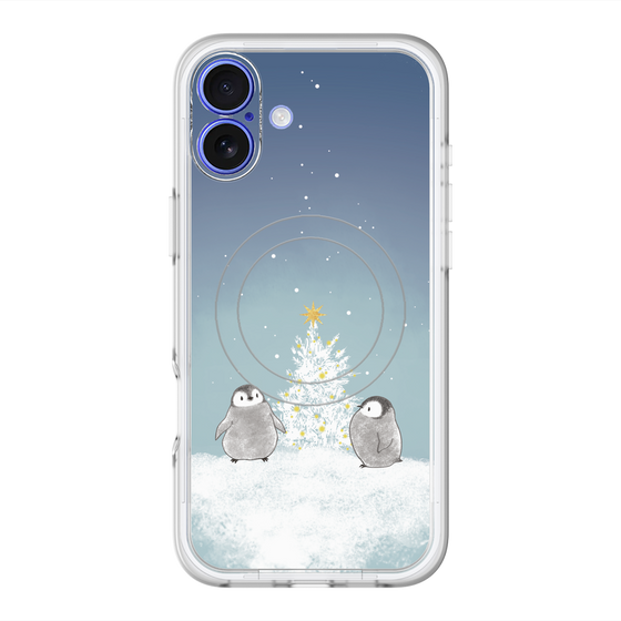 スリムプロテクションプレミアムケース with MagSafe［ 静かなペンギンの夜 ］