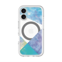 スリムプロテクションプレミアムケース with MagSafe［ 朝焼けパステルパレット - Blue ］