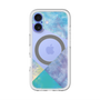 スリムプロテクションプレミアムケース with MagSafe［ 朝焼けパステルパレット - Blue ］