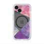 スリムプロテクションプレミアムケース with MagSafe［ 朝焼けパステルパレット - Purple ］