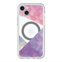 スリムプロテクションプレミアムケース with MagSafe［ 朝焼けパステルパレット - Purple ］