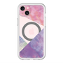 スリムプロテクションプレミアムケース with MagSafe［ 朝焼けパステルパレット - Purple ］