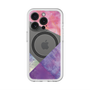 スリムプロテクションプレミアムケース with MagSafe［ 朝焼けパステルパレット - Purple ］