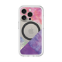 スリムプロテクションプレミアムケース with MagSafe［ 朝焼けパステルパレット - Purple ］
