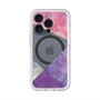 スリムプロテクションプレミアムケース with MagSafe［ 朝焼けパステルパレット - Purple ］