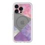 スリムプロテクションプレミアムケース with MagSafe［ 朝焼けパステルパレット - Purple ］