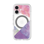 スリムプロテクションプレミアムケース with MagSafe［ 朝焼けパステルパレット - Purple ］