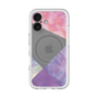 スリムプロテクションプレミアムケース with MagSafe［ 朝焼けパステルパレット - Purple ］