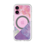 スリムプロテクションプレミアムケース with MagSafe［ 朝焼けパステルパレット - Purple ］