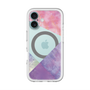 スリムプロテクションプレミアムケース with MagSafe［ 朝焼けパステルパレット - Purple ］