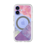 スリムプロテクションプレミアムケース with MagSafe［ 朝焼けパステルパレット - Purple ］