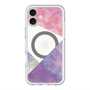 スリムプロテクションプレミアムケース with MagSafe［ 朝焼けパステルパレット - Purple ］