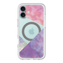 スリムプロテクションプレミアムケース with MagSafe［ 朝焼けパステルパレット - Purple ］